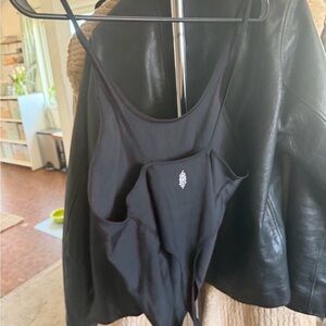 Classic Black Free People Bodysuit